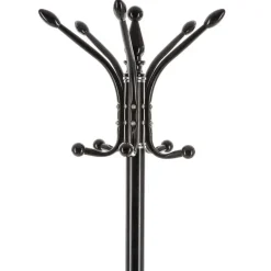 5five kapstok - zwart - metaal/kunststof - 14 haaks - 37 x 182 cm Outlet