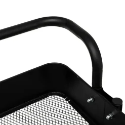 5five Keuken/badkamer opberg trolley - 3 laags - zwart Online