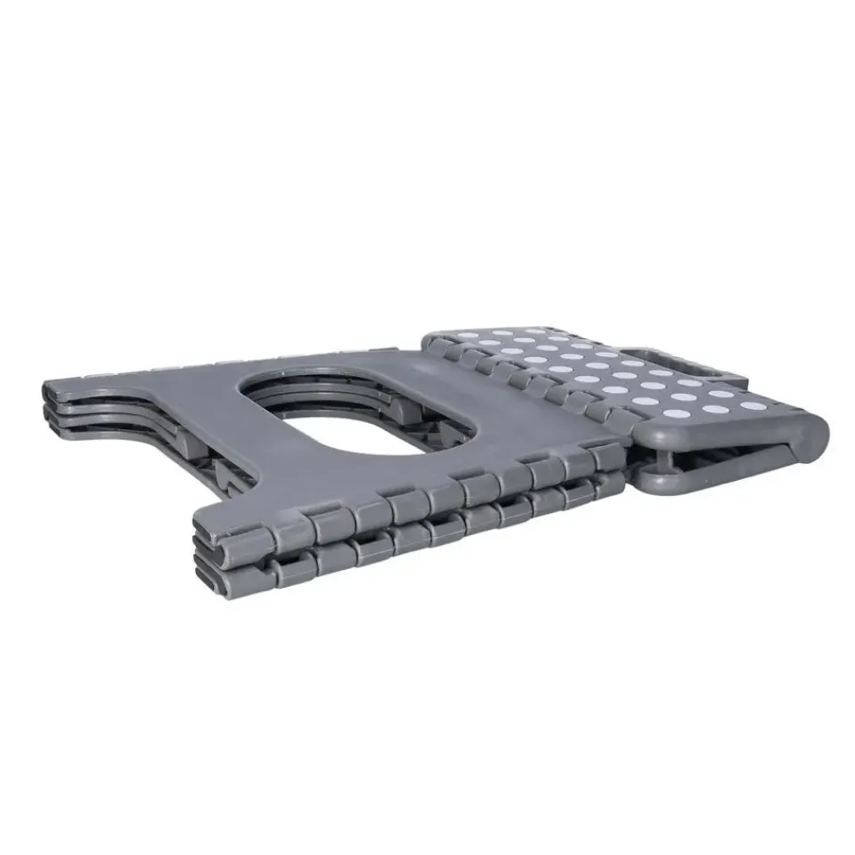 5five Keukenkrukje/opstapje - opvouwbaar - grijs - 27 x 33 cm Best