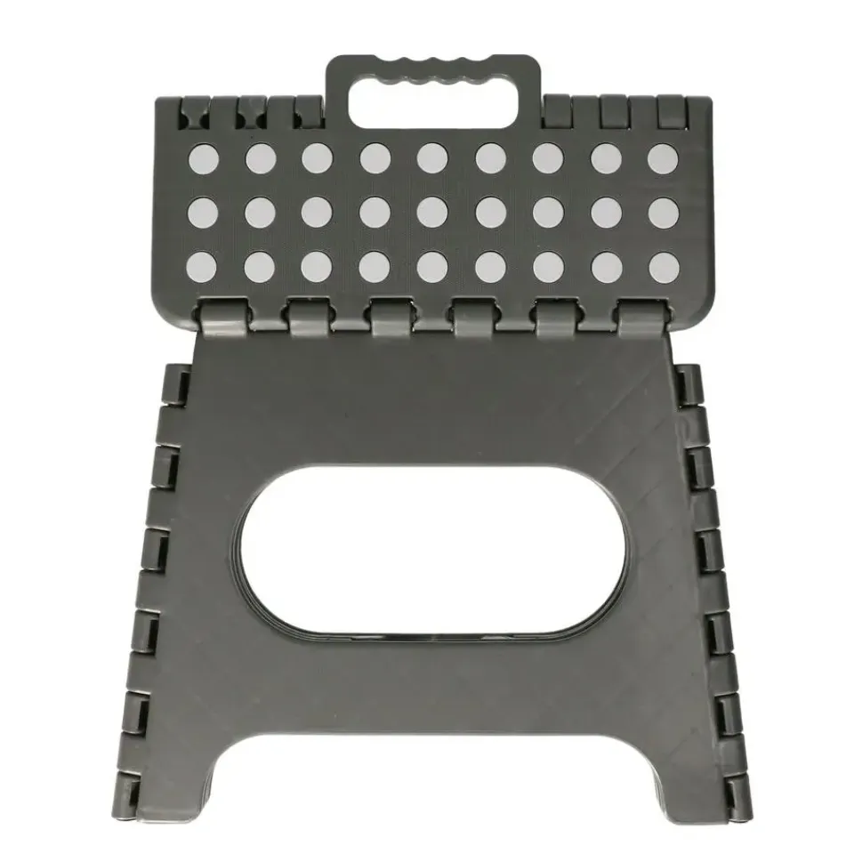 5five Keukenkrukje/opstapje - opvouwbaar - grijs - 27 x 33 cm Best