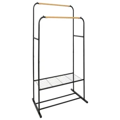5five Kledingrek - dubbele stang - metaal - 82 x 50 x 153 cm Discount