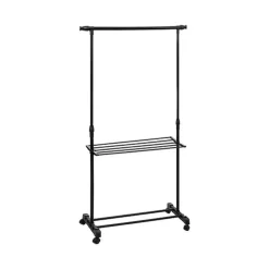 5five Kledingrek - zwart - metaal - 145 x 41 x 160 cm - staand Discount