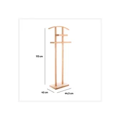 5five Kledingrek Dressboy - staand - bamboe - 113 cm Online