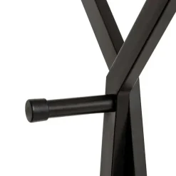 5five Kledingrek met dubbele stang - rvs - zwart - 98x42x145 cm Discount