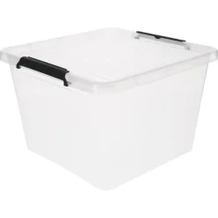 5five Opbergkist met deiksel - Clip Box - 32L - 39x39x26 cm Outlet