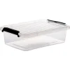 5five Opbergkist met deksel - Clip Box - 3L - 29x20x8 cm Sale