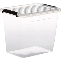 5five Opbergkist met deksel - Clip Box - 3L - 19x15x17 cm