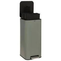 5five Prullenbak/pedaalemmer - groen - metaal - 30 liter Hot