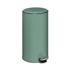 5five Prullenbak/pedaalemmer - groen - metaal - 30 liter - 62 cm New