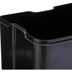 5five Prullenbak/pedaalemmer - grijs - metaal - 30 liter - 34 x 61 cm Clearance