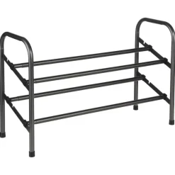 5five Schoenenrek - uitschuifbaar - zwart - 6-10 paar - 61 x 39cm New