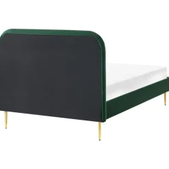 Leen Bakker FLAYAT - Eenpersoonsbed - Donkergroen - 120 x 200 cm - Fluweel Best