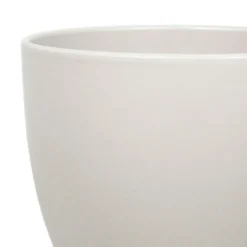 Floran Plantenpot - taupe - mat - keramiek - 22 x 19 cm Discount