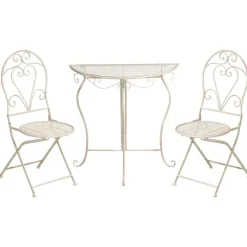 Leen Bakker FOLELLI - Bistroset - Lichtbeige - IJzer Clearance