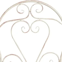 Leen Bakker FOLELLI - Set van 2 tuinstoelen - Lichtbeige - IJzer Outlet