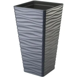 Form Plastic Plantenpot - kunststof - antraciet - D40 x H75 cm Hot