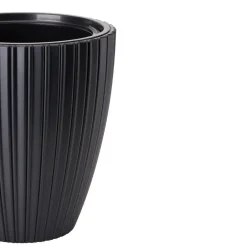 Form Plastic Plantenpot - kunststof - antraciet - D30 x H32 cm Clearance