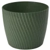 Form Plastic Plantenpot - kunststof - donkergroen - D23 x H20 cm Hot