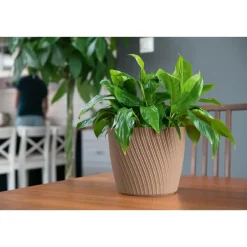 Form Plastic Plantenpot - kunststof - donkergroen - D23 x H20 cm Hot