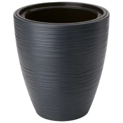 Form Plastic Plantenpot - kunststof - antraciet - 40 x 32 cm