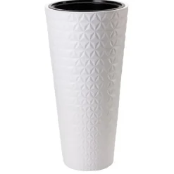 Form Plastic Plantenpot Diamond - kunststof - wit - 40 x 80 Discount
