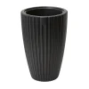 Form Plastic Plantenpot/bloempot - kunststof - zwart - 40 x 58 cm