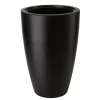 Form Plastic Plantenpot/bloempot - kunststof - zwart - 40 x 58 cm Sale