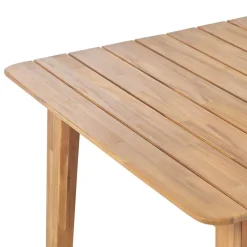 Beliani FORNELLI - Tuinset voor 6 - Lichte houtkleur - Acaciahout Clearance