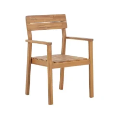 Beliani FORNELLI - Tuinset voor 6 - Lichte houtkleur - Acaciahout Clearance