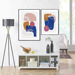 ACAZA Foto Kader, Lijst geschikt voor Foto's of Posters van 61 cm x 91,5 cm - Zwart