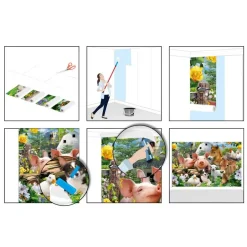 Reinders Fotobehang Boerderijdieren - 260 x 384cm - Bont Discount