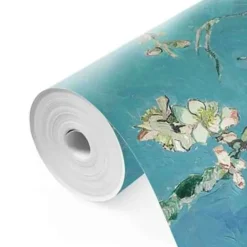 Reinders Fotobehang Van Gogh Amandelbloesem - 260 x 384cm - Blauw Outlet