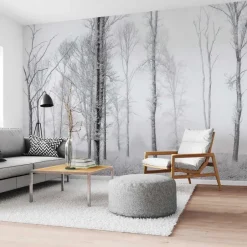 Reinders Fotobehang Winters bos - 260 x 384cm - Wit New
