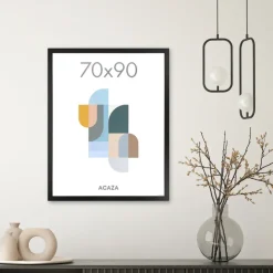 ACAZA Fotokader - Fotolijst - Wissellijst - 70x90 cm - MDF - Zwart Sale