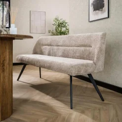 Fraaai - Diego eetkamerbank geweven 188 cm - zand Best