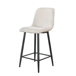 Fraaai - Freyja barstoel rib - gebroken wit Sale