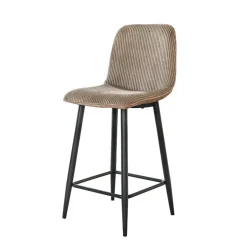 Fraaai - Freyja barstoel rib - zand Sale