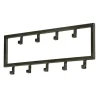 Fraaai - Kapstok industrieel 9 haken - 50 cm zwart New