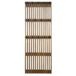 Fraaai - Odila kapstok 14 haken mangohout zandkleur New