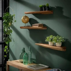 Fraaai - Woody wandplank set van drie Clearance