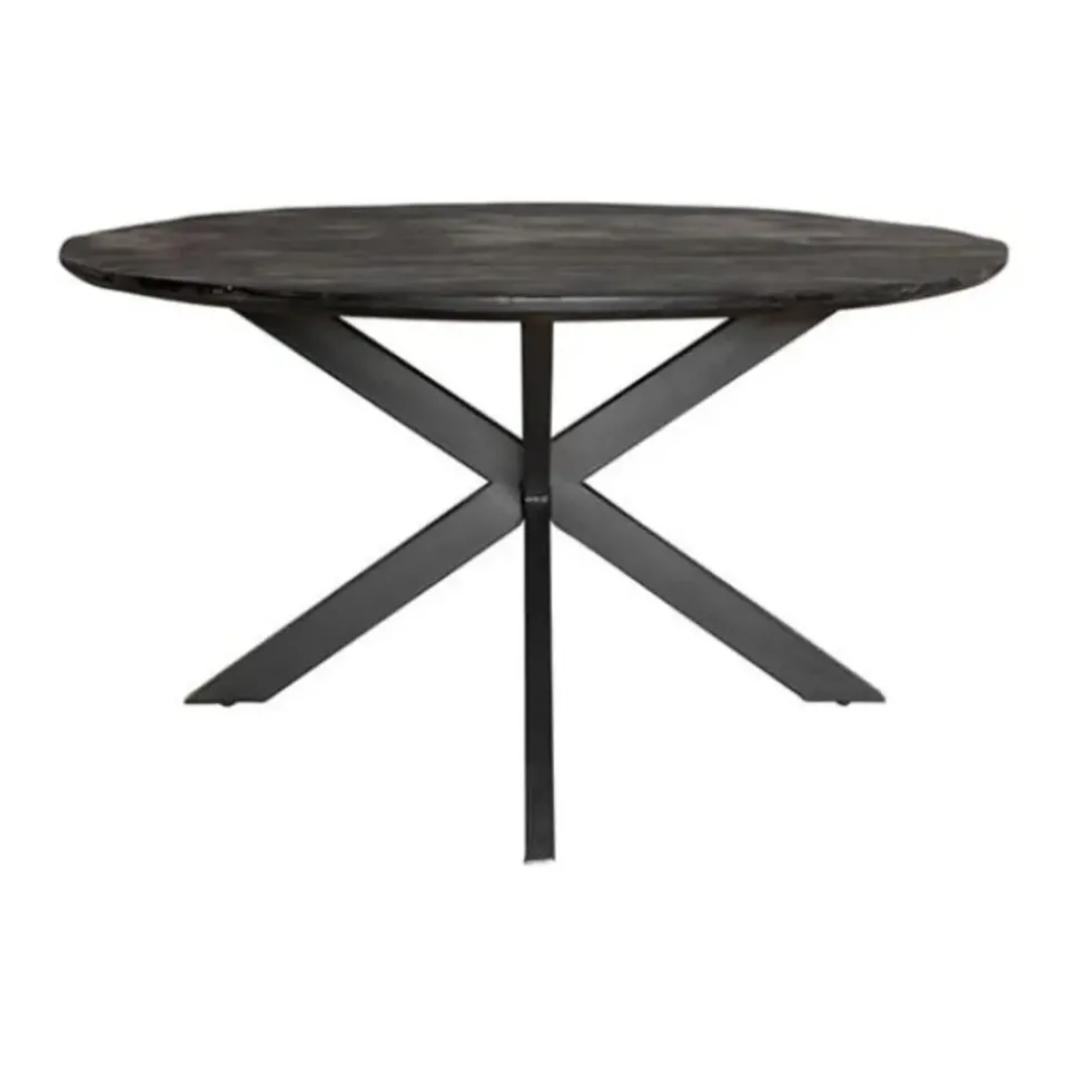 Furndea Eettafel Orianna rond - zwart 150cm Online
