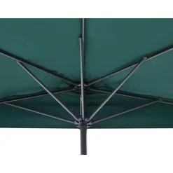 Beliani GALATI - Halfronde parasol - Groen - 270 cm - Polyester New