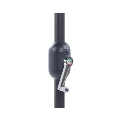 Beliani GALATI - Halfronde parasol - Groen - 270 cm - Polyester New