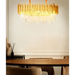 Beliani GARCIA - Kroonluchter - Goud - Aluminium New