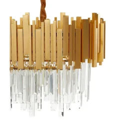 Beliani GARCIA - Kroonluchter - Goud - Aluminium New