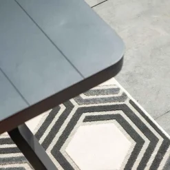 Garden Impressions Amarillo tuinset 5-delig - Mina tuintafel 90x90 cm Hot