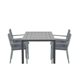 Garden Impressions Amarillo - Adana tuinset 5-delig donker grijs Online