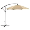 Garden Impressions Athene Zweefparasol Ø300 cm taupe New