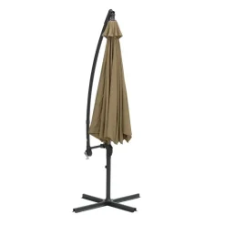 Garden Impressions Athene Zweefparasol Ø300 cm taupe New