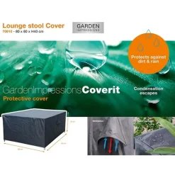 Garden Impressions Beschermhoes hocker 77x77xH40 cm Sale